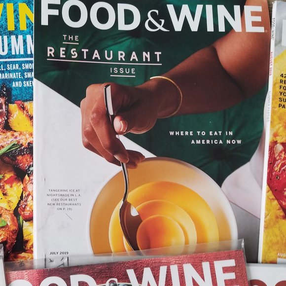 FOOD and WINE MAGAZINE lot of 7 ISSUES from 2019, Thanksgiving Recipes, Wine - Picture 4 of 12